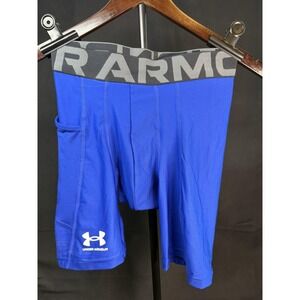 Under Armour HeatGear Compression Shorts Mens Small Athletic Performance New
